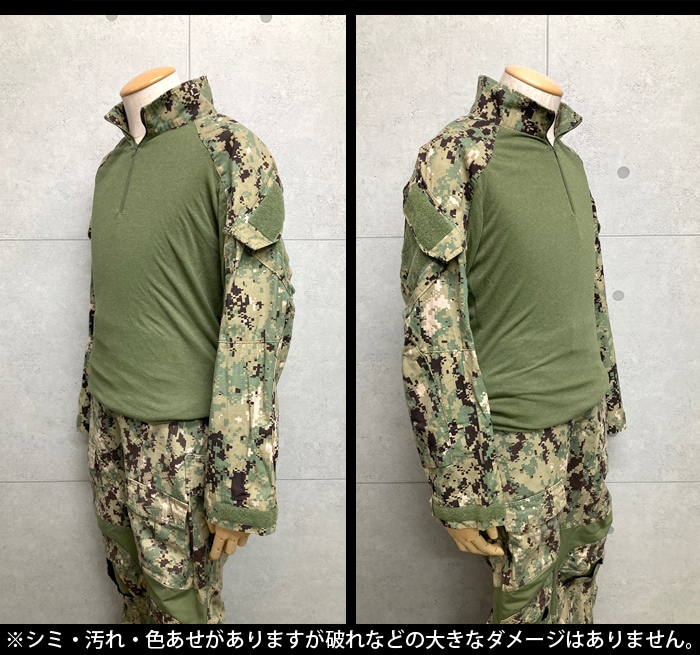 AOR2 コンバットシャツ NAVY CUSTOM 実物生地 新品未使用 ミリタリーショップ専門店 SWAT | Crye Precision（クライ