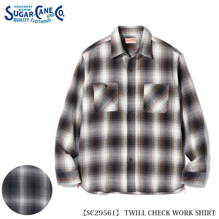 ミリタリーショップ専門店 SWAT | SUGAR CANE & Co. TWILL CHECK WORK