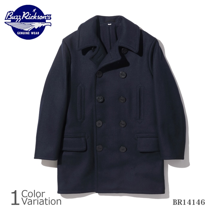 【美品】バズリクソンズ ピーコート 36 BUZZ RICKSON'S バズリクソンズ BR11554 ピーコート PEA COAT