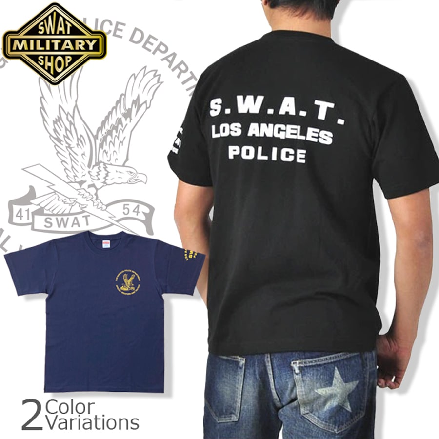送料込　３枚セット　4面フルプリント　スワット　LAPD SWAT Tシャツ S 受注品 4面フルプリント スワット LAPD SWAT Tシャツ M サバゲー
