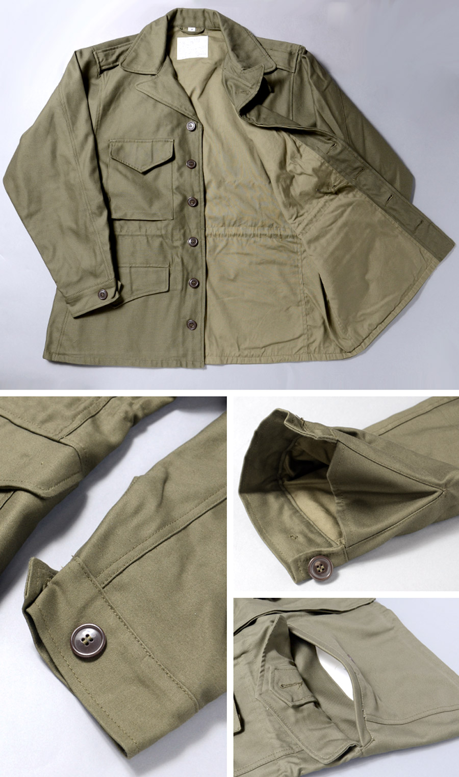 M1943 フィールドジャケット　L セスラー製　レプリカ　WW2 米軍 ミリタリーショップ専門店 SWAT | SESSLER（セスラ） M-43 FIELD