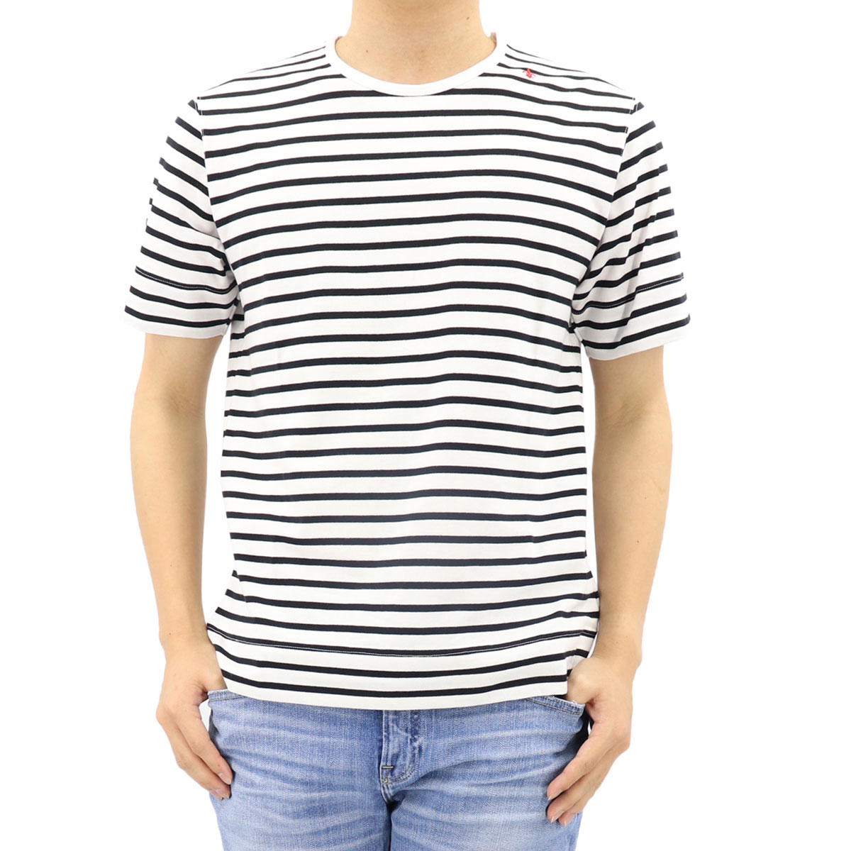 T-SHIRT ܡ 롼ͥå T SL160002 BLACKWHITEʥ֥åߥۥ磻ȡ