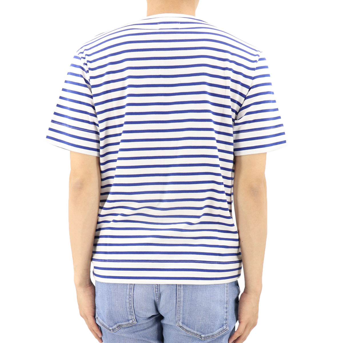 ������T-SHIRT �ܡ����� ���롼�ͥå�  T����� SL160002 NAVY��WHITE�ʥͥ��ӡ��ߥۥ磻�ȡ�