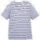 ������T-SHIRT �ܡ����� ���롼�ͥå�  T����� SL160002 NAVY��WHITE�ʥͥ��ӡ��ߥۥ磻�ȡ�