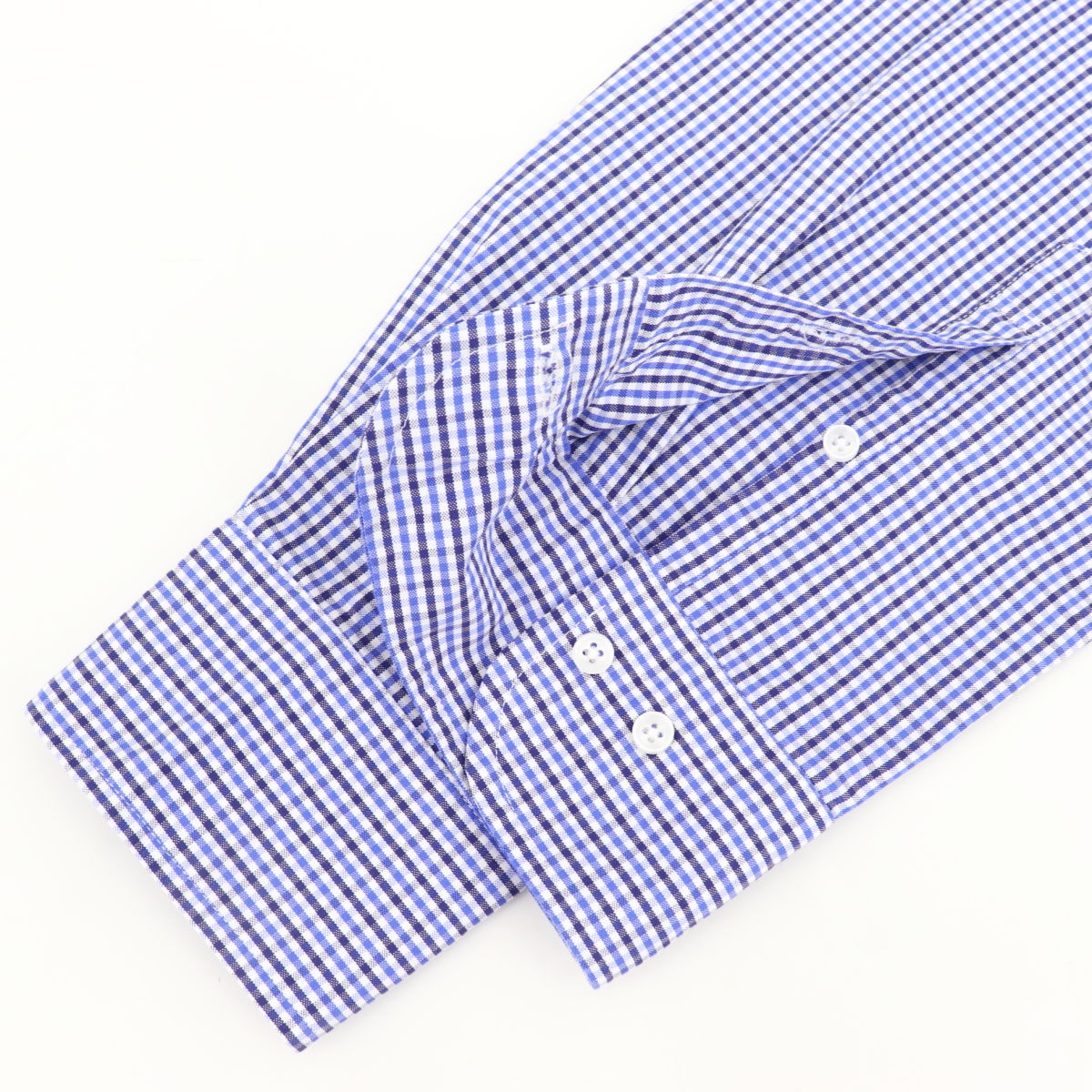 【24SS/即完売】BoTT ウィンドウペン 立体織り チェックシャツ XL ピンオックスフォード ギンガムチェック ボタンダウンシャツ