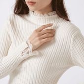 レースポイントリブニット（２collar）