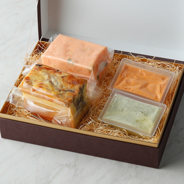 TAXCO テリーヌ型 2個セット オレンジ クリーム色 000000000380_1ZgW4c3.jpg