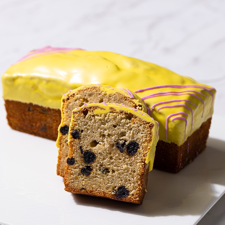 焼かないブルーベリーレモングラハムケーキのレシピ