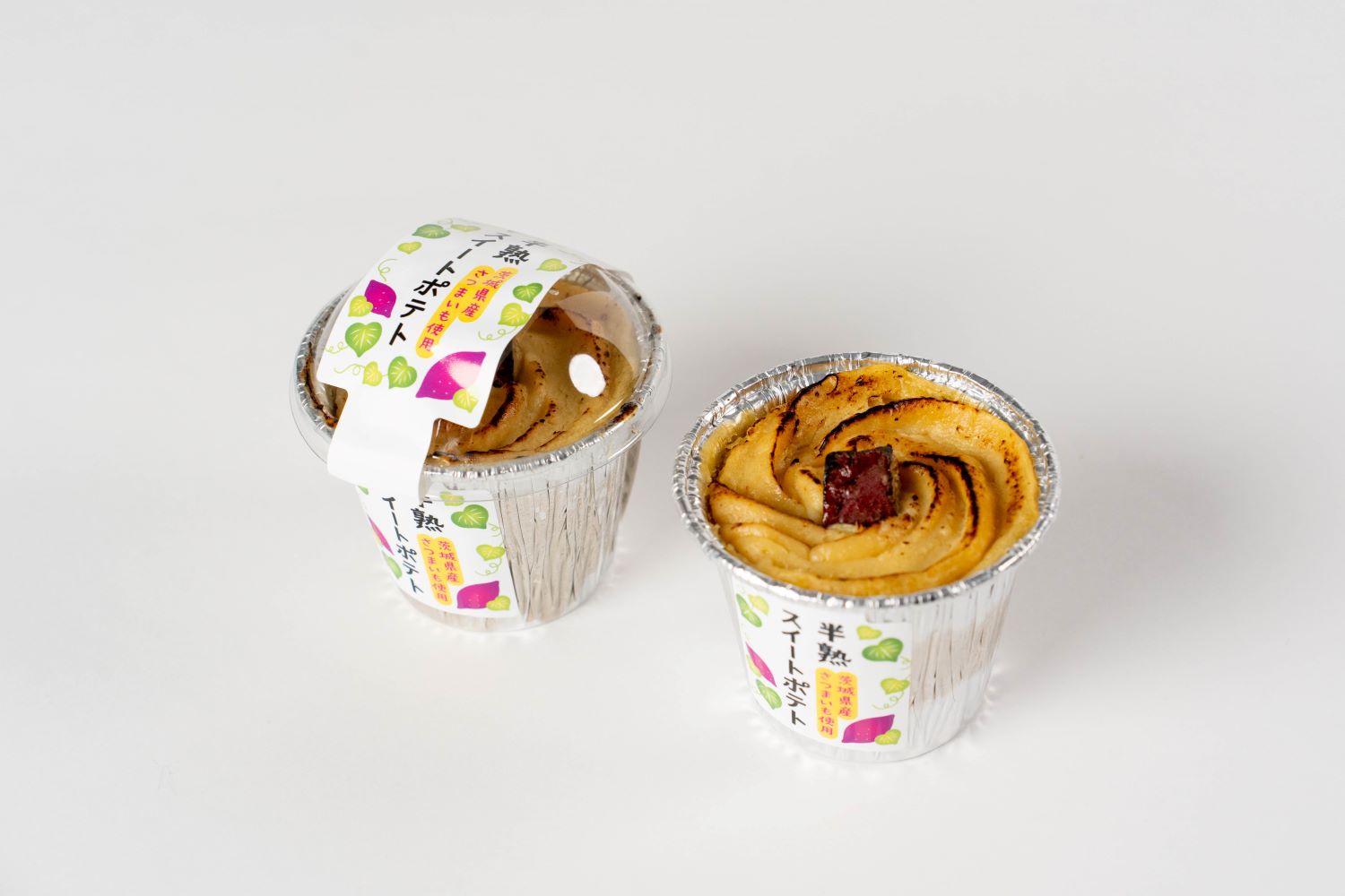 【ギフト】熟成蜜芋♪半熟スイートポテト 120g×6個&濃厚!! 焼き芋アイス 100ml×6個