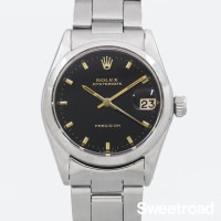 ロレックス オイスター デイト Ref.6466 ブラックミラー ボーイズサイズ 1969年製 w-30060