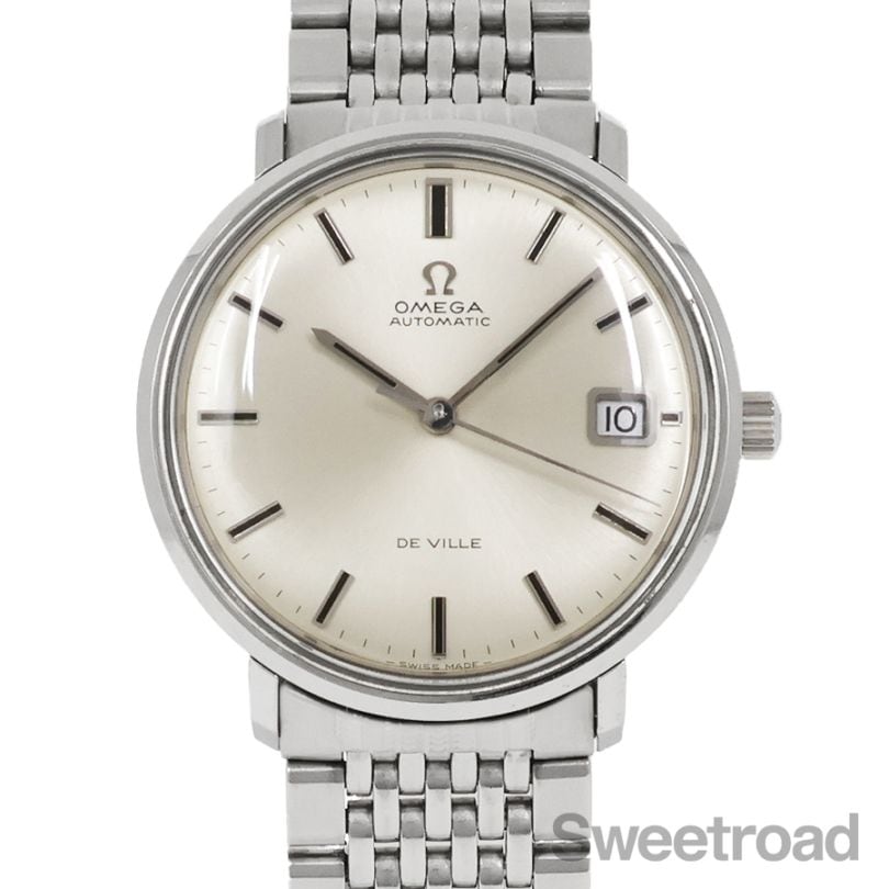 OMEGA De Ville 自動巻き 時計[OH済み&新品仕上げ] DE VILLE オメガ OMEGA デビル 自動巻き メンズ 腕時計