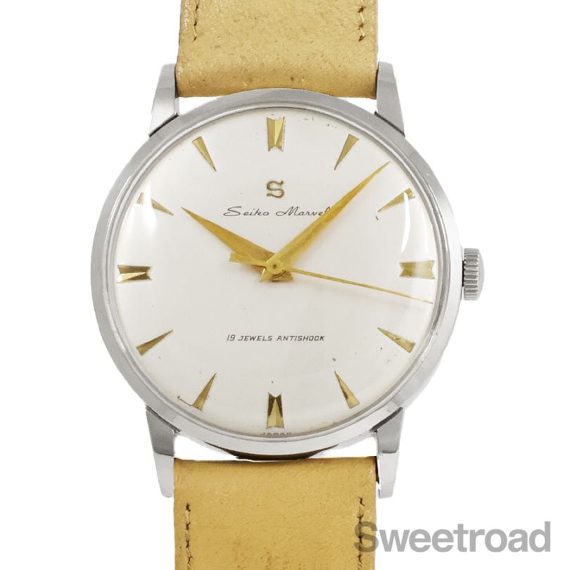 SEIKOアンティーク ブラウンレザー アナログ手巻き時計 SEIKO,スタンダード(手巻き) | スイートロード-Sweetroad