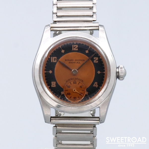 【ROLEX／ロレックス】OYSTER ROYAL／オイスター・ロイヤル／Ref.4220／ブルズアイ／Cal.710／手巻き／1946年製／w-24684