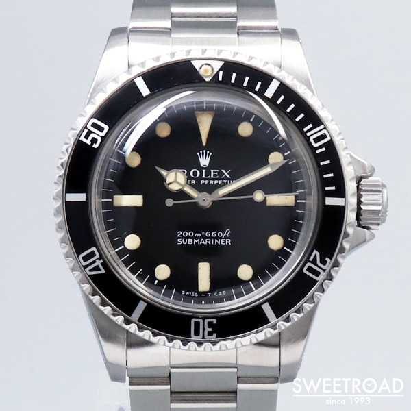 銀座店【ROLEX/ロレックス】Submariner/サブマリーナ/Ref.5513/メーターファースト/フチなし/純正ハードブレス/Cal.1520/自動巻/1967年製/w-23133GNZ