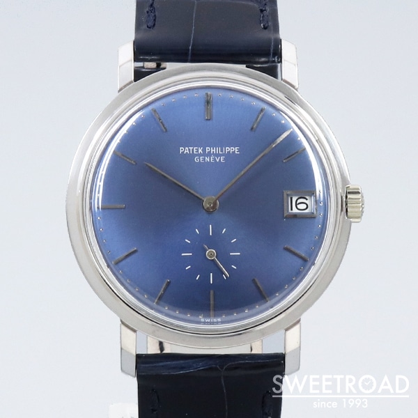 銀座店【PATEK PHILIPPE/パテック・フィリップ】Ref.3445/Calatrava/カラトラバ/18KWG/18金ホワイトゴールド/アーカイブ付き/Cal.27-460M/自動巻/1964年製/w-24490gnz