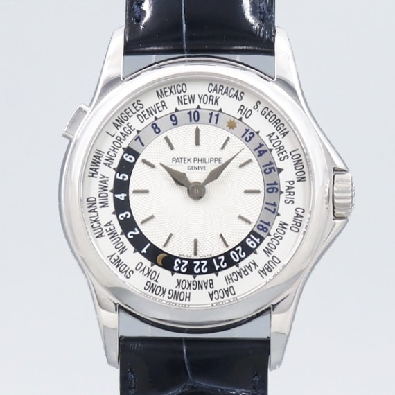 銀座店【PATEK PHILIPPE/パテック・フィリップ】ワールドタイム/18KWG/Ref.5110G/アーカイブ付き/cal.2240HU/2003年製/w-25460gnz