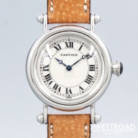  カルティエ ディアボロ LM Pt・プラチナ Ref.1462.1 Cal.Piaget9P2 メンズウォッチ 1990年代 w-25420gnz