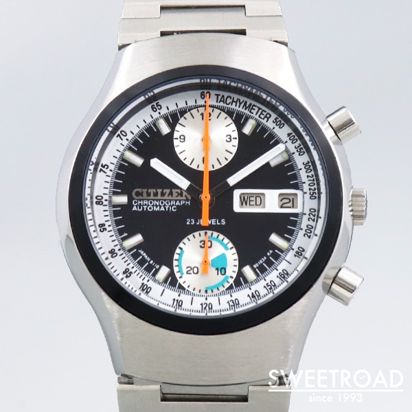 川崎店極美品【CITIZEN/シチズン】Chronograph/クロノグラフ/Ref.4-901177Y/Cal.8110A/1977年製/w-25683