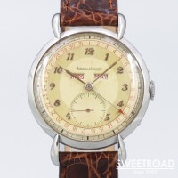 ジャガールクルト トリプルカレンダー Cal.P484 1A 1940年代 w-26297gnz