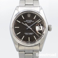 ロレックス オイスターパーペチュアルデイト Ref.1500 アンバーダイヤル 1967年製 w-29770