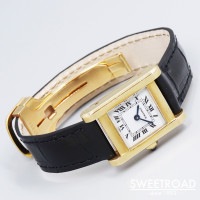 カルティエ タンクノーマル SM 18KYG w-27049gnz