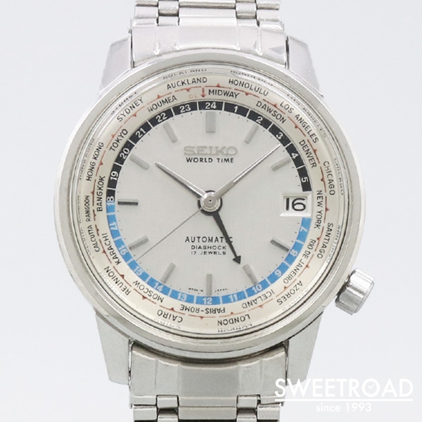 川崎店【セイコー】未使用/ワールドタイム/1stモデル/Ref.6217-7000/1964年製/w-27805