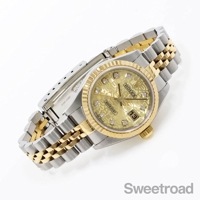 パリミキ貸出中 ロレックス デイトジャスト コンピューターダイヤル 10P Ref.79173G 2003-04年製