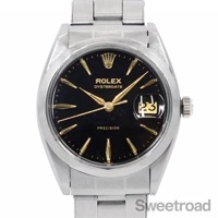 ロレックス オイスターデイト Ref.6694 ブラックミラー 1961年製 w-32189ngy