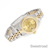 パリミキ貸出中 ロレックス デイトジャスト 10Pダイヤ Ref.79173G 2002年製