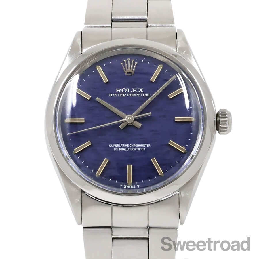 るいるい　1002 ロレックス Ref.1002 オイスターパーペチュアル ブルーDL 1960