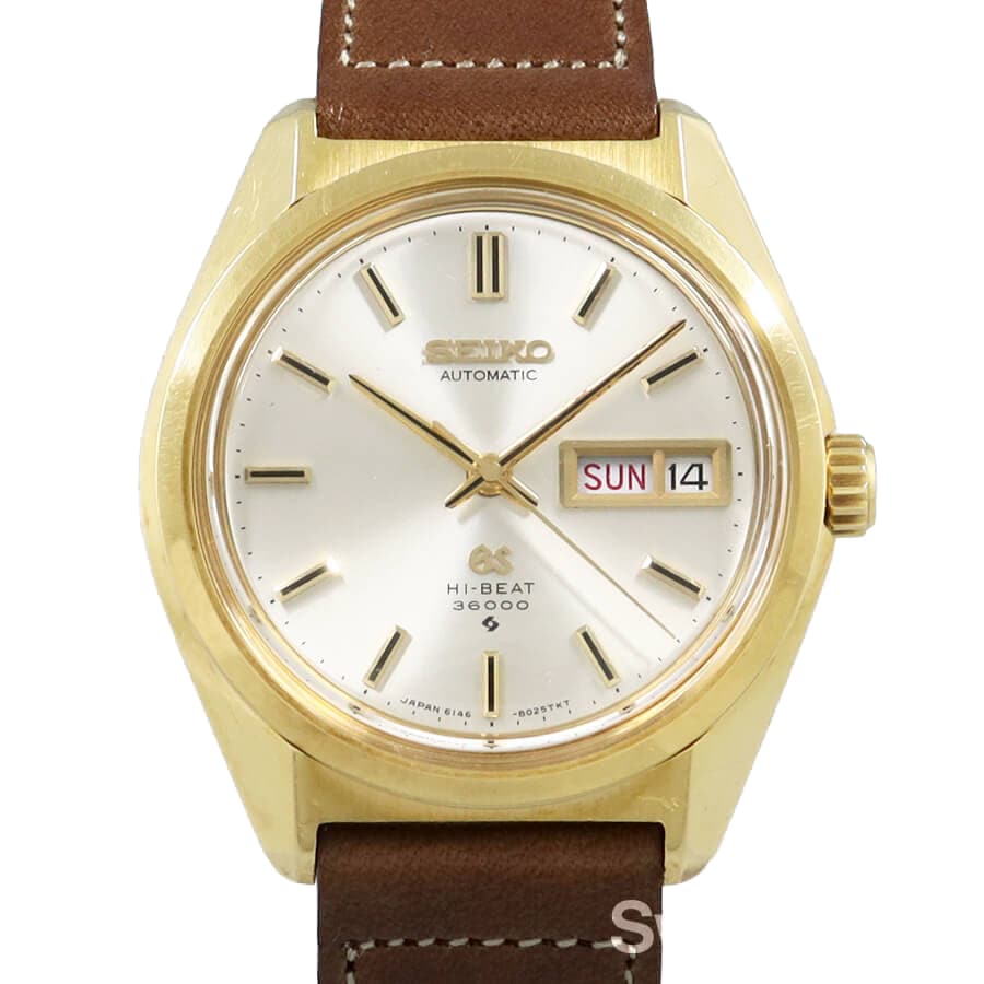 グランドセイコー 61GS Ref.6146-8000 18KYG 1970年製 w-30622