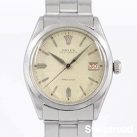 ロレックス オイスターデイト Ref.6294 ワッフルダイヤル 1954年製 w-31171|オイスター|ROLEX