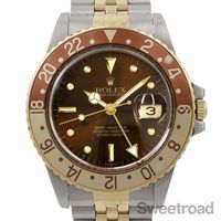 商談中 ロレックス GMTマスター 茶ツボ Ref.16753 1984年製