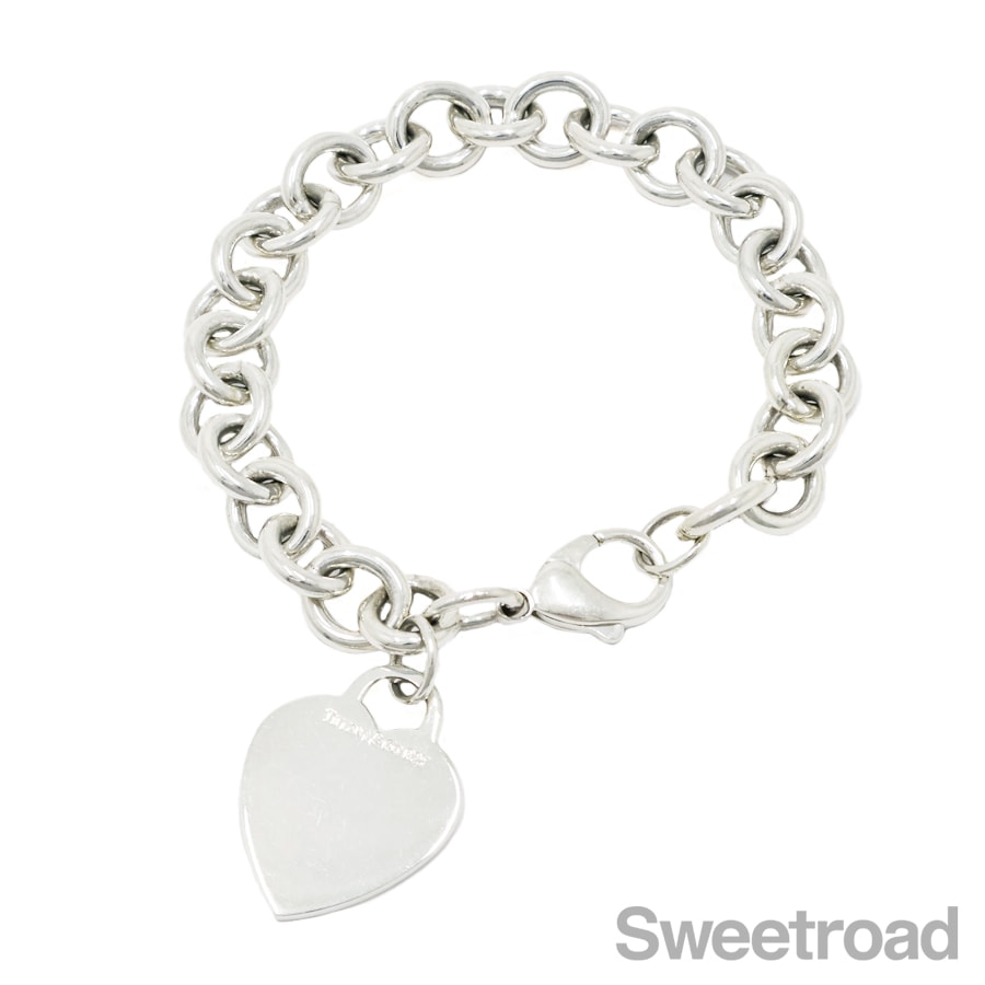 ず*ー様 Tiffany & Co. ハートチャームブレスレット クリーニング済 ず*ー様 Tiffany & Co. ハートチャームブレスレット クリーニング済