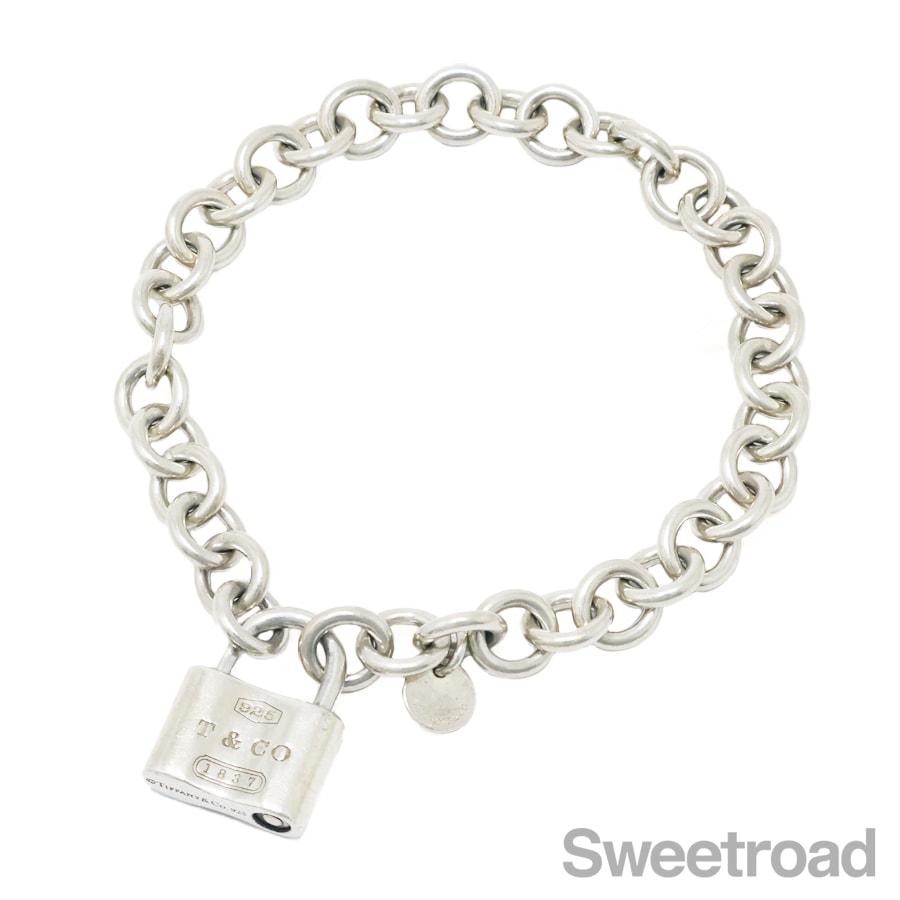 希少 美品 TIFFANY カデナロックボールシルバーブレスレット ティファニー カデナロックブレスレット | スイートロード