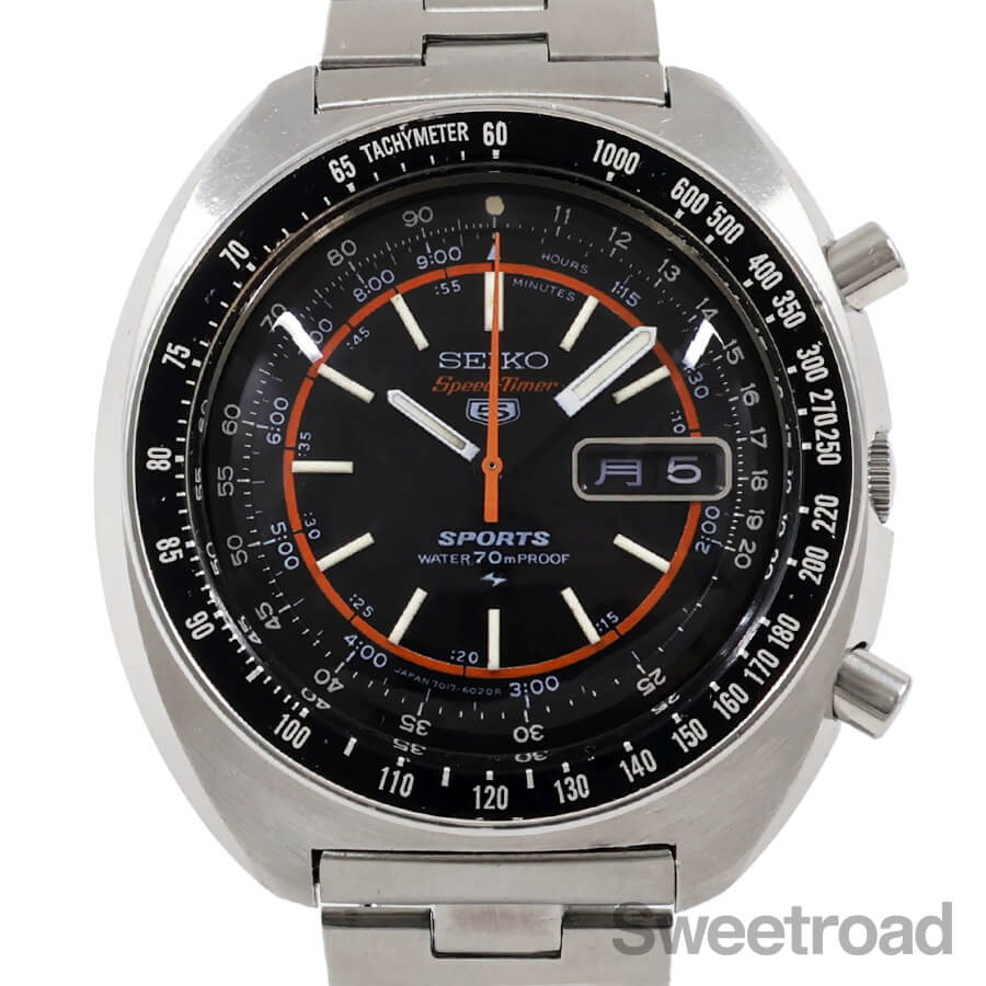 美品◎SEIKO セイコークロノグラフ ムーンフェイズメンズヴィンテージ時計 セイコー クォーツクロノグラフ トリプルカレンダー ムーン