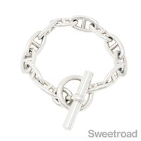 エルメス シェーヌダンクルチェーンブレスレット GMサイズ 