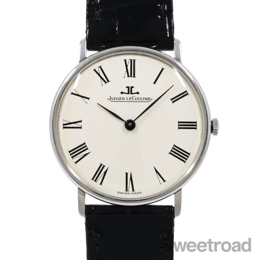 ルクルト LeCoultre 腕時計 ビンテージ 裏スケルトン ステンレス