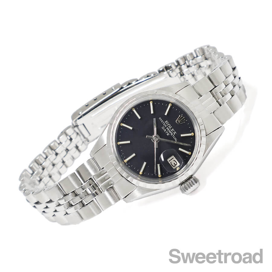 ✴︎ブタさんは家族✴︎ ROLEXレディースアンティーク腕時計 ロレックス オイスターパーペチュアル 67180 シルバー