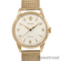 ロレックス 9KYG ノンオイスター Ref.1538 1956年製