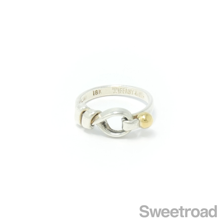 極美品✨️ ティファニー フックアンドアイ 11号 リング
