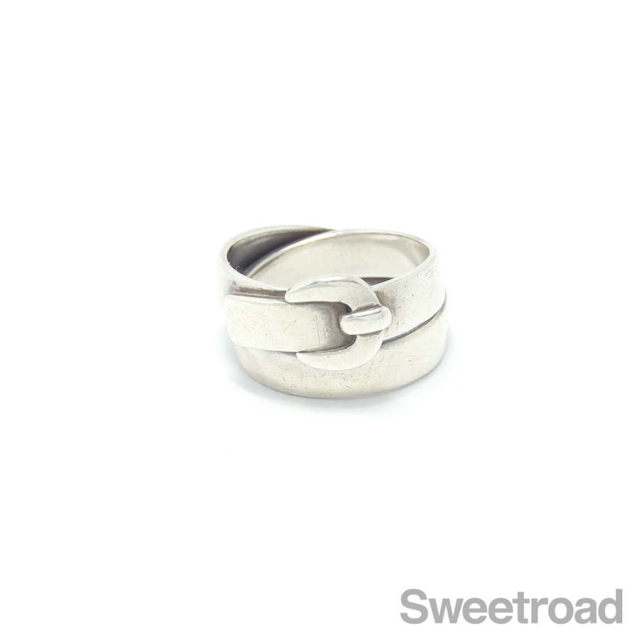 エルメス　ダブルトゥルー　コンビ　リング　925 750 10号 エルメス ダブルトゥルー コンビ リング 925 750 10号 - メルカリ