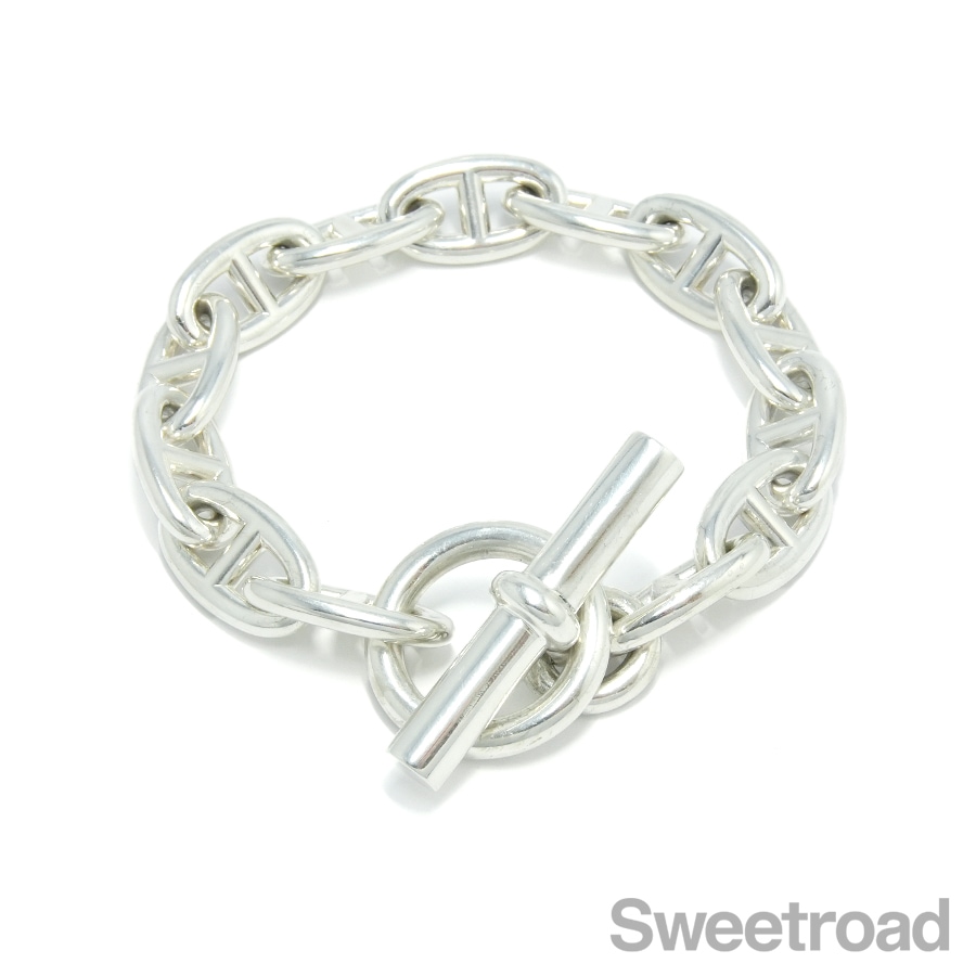 エルメス シェーヌダンクルチェーンブレスレット GMサイズ | スイート