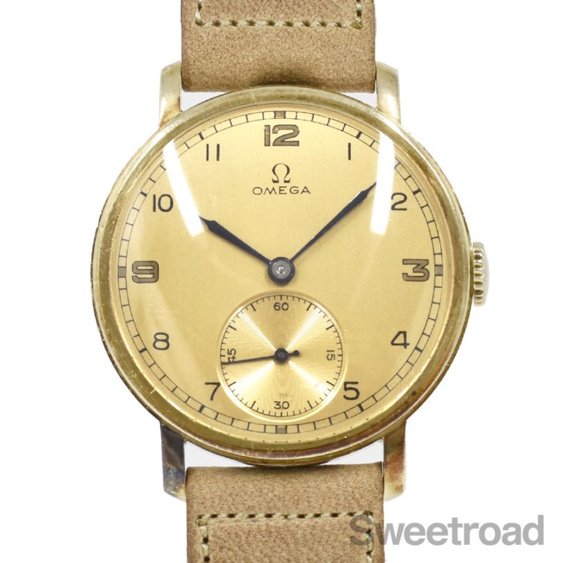 オメガ　omega 時計　ヴィンテージ Omega Vintage Stainless Steel 17jewels Manual Winding Mens Watch