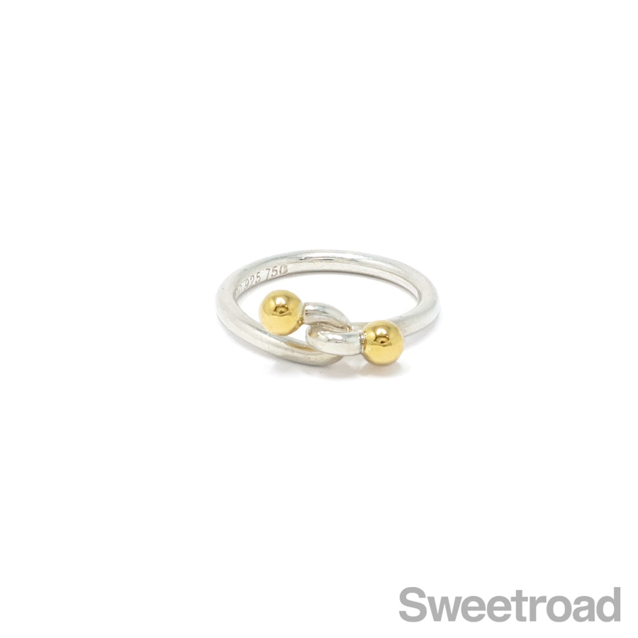 ティファニー フックアンドアイ ダブルアイリング 10号 | スイート