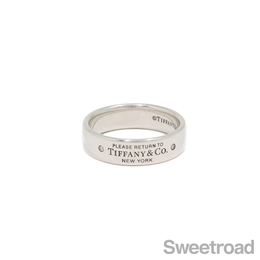 訳あり】TIFFANY リターントゥティファニー ナローリング TIFFANY&Co