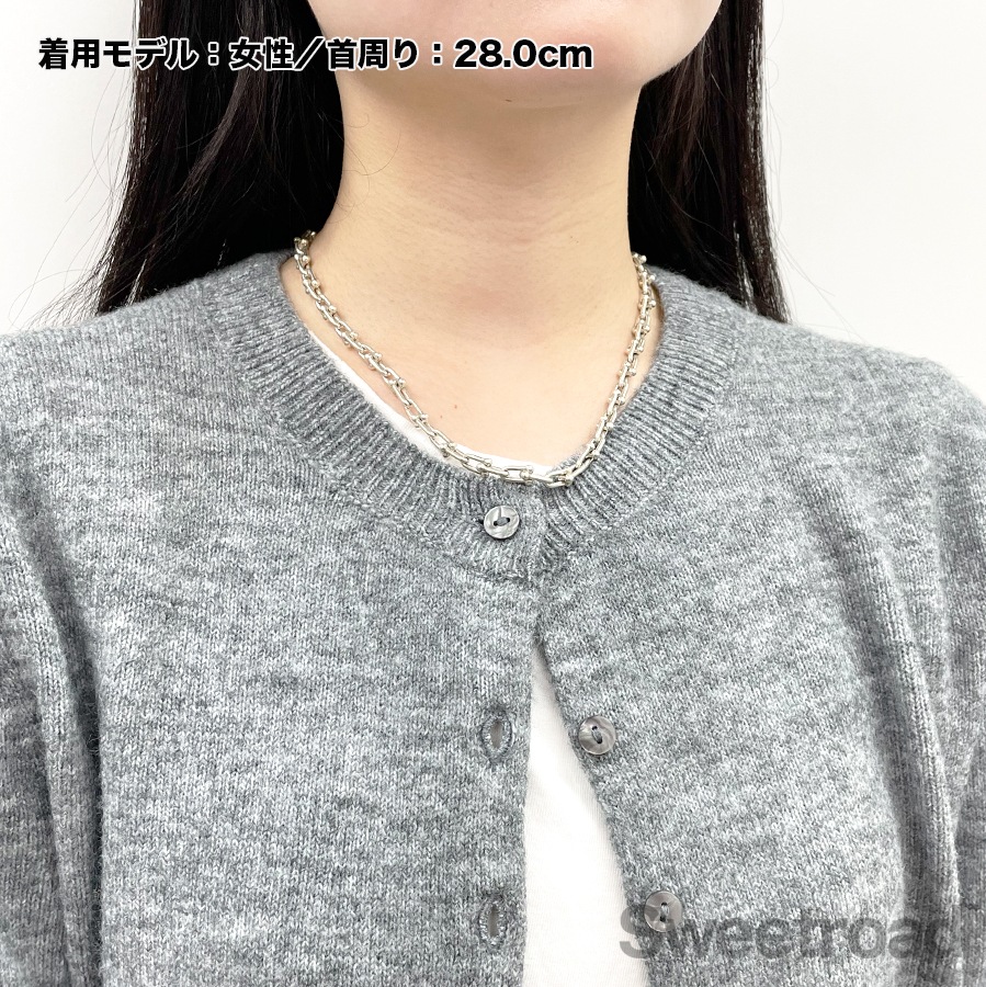 ティファニー ハードウェア リンクネックレス スモール