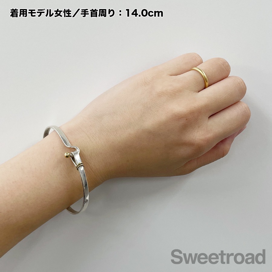 ふがし様　ティファニー　フックアンドアイ　バングル　18k ふがし様 ティファニー フックアンドアイ バングル 18k - メルカリ