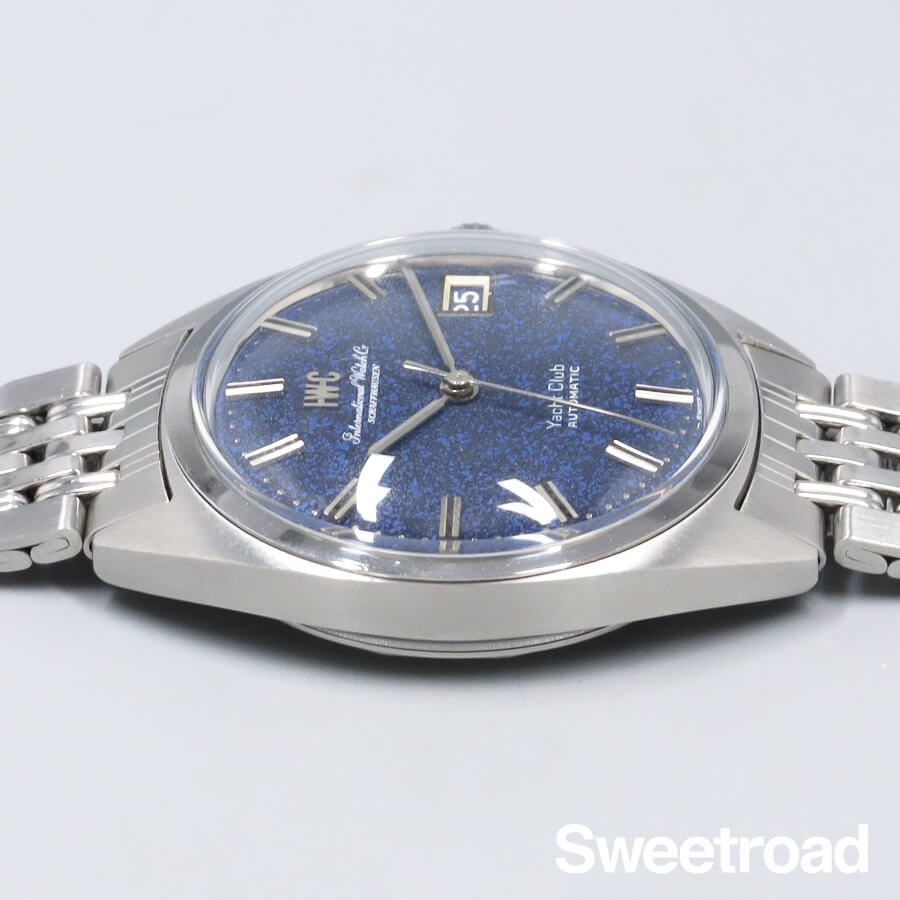 マーブル IWCヨットクラブ 1969年製 希少ブルーマーブル Ref.R811AD