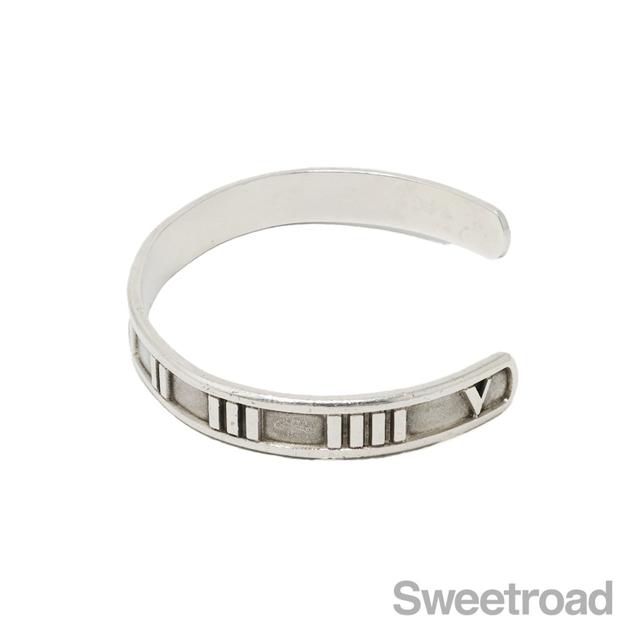 ［美品・正規品］Tiffany & Co. アトラスバングル TIFFANY&Co.】ティファニー オープン アトラス バングル